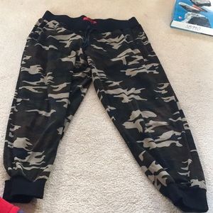 Military color pants